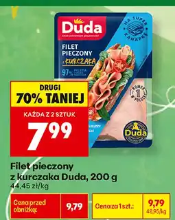 Biedronka Filet pieczony z kurczaka Duda oferta