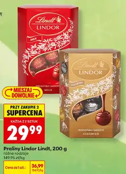 Biedronka Praliny Lindor Lindt oferta