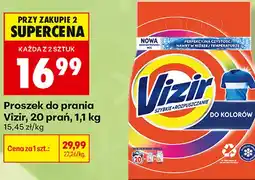 Biedronka Proszek do prania Vizir, 20 prań oferta