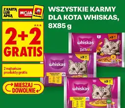 Biedronka Wszystkie karmy dla kota Whiskas oferta