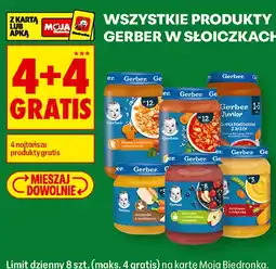 Biedronka Wszystkie produkty Gerber w słoiczkach oferta