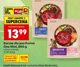 Biedronka Karma dla psa Purina One Mini oferta