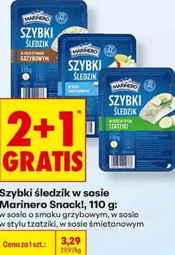 Biedronka Szybki śledzik w sosie Marinero Snack! oferta