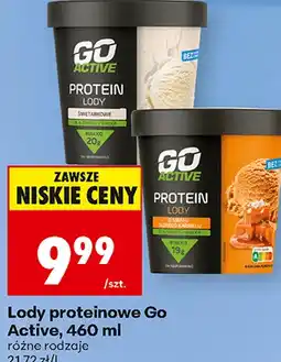 Biedronka Lody proteinowe Go Active oferta