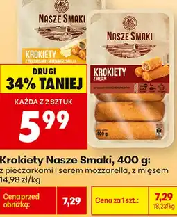 Biedronka Krokiety Nasze Smaki oferta