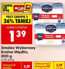 Biedronka Smalec Wyborowy Kraina Wędlin oferta