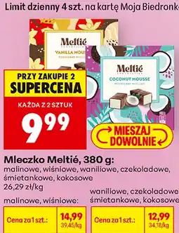 Biedronka Mleczko Meltié oferta