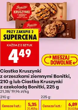 Biedronka Ciastka Kruszynki Bonitki, 210 g lub 225 g oferta