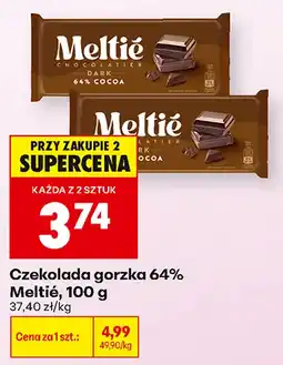 Biedronka Czekolada gorzka 64% Meltié oferta