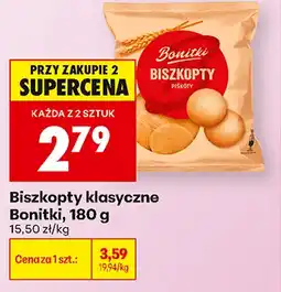 Biedronka Biszkopty klasyczne Bonitki oferta