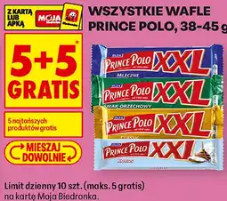 Biedronka Wafle Prince Polo oferta