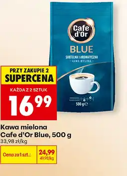 Biedronka Kawa mielona Cafe d'Or Blue oferta