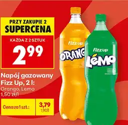 Biedronka Napój gazowany Fizz Up oferta