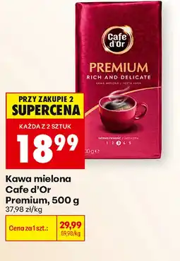 Biedronka Kawa mielona Cafe d'Or Premium oferta