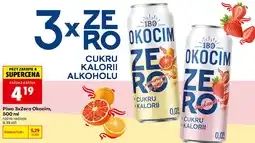 Biedronka Piwo 3xZero Okocim oferta