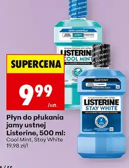 Biedronka Płyn do płukania jamy ustnej Listerine oferta