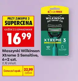 Biedronka Maszynki Wilkinson Xtreme 3 Sensitive oferta