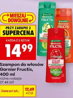 Biedronka Szampon do włosów Garnier Fructis oferta