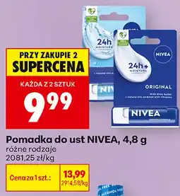 Biedronka Pomadka do ust NIVEA oferta
