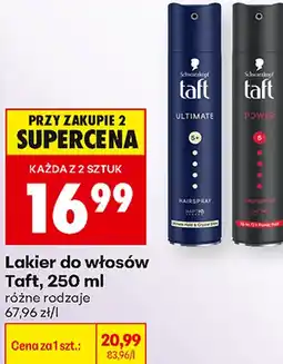 Biedronka Lakier do włosów Taft oferta