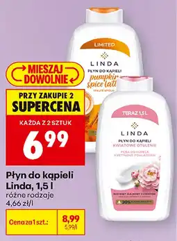 Biedronka Płyn do kąpieli Linda oferta