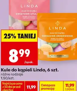 Biedronka Kule do kąpieli Linda, 6 szt oferta