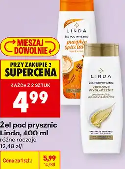 Biedronka Żel pod prysznic Linda oferta