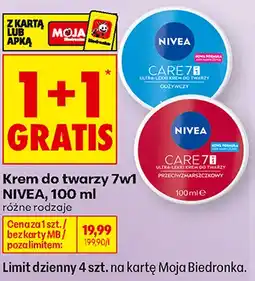 Biedronka Krem do twarzy 7w1 NIVEA oferta
