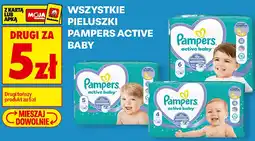 Biedronka Wszystkie pieluszki Pampers Active Baby oferta