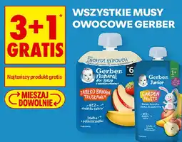 Biedronka Musy owocowe Gerber oferta