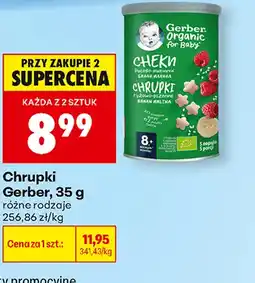 Biedronka Chrupki Gerber oferta