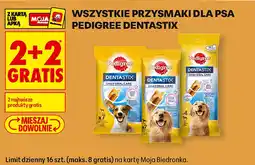 Biedronka Wszystkie przysmaki dla psa Pedigree Dentastix oferta