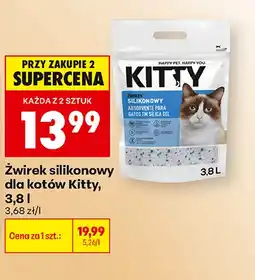 Biedronka Żwirek silikonowy dla kotów Kitty oferta