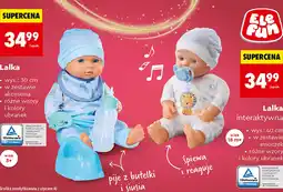 Biedronka EleFun Lalka interaktywna / Lalka sika oferta