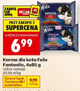 Biedronka Karma dla kota Felix Fantastic oferta