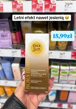 Rossmann Dax Sun Bora Bora Skoncentrowane krople samoopalające do twarzy i ciała oferta