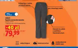 Lidl Spodnie narciarskie damskie Crivit oferta