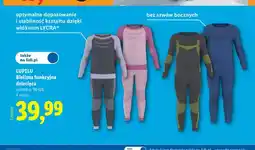 Lidl Bielizna funkcyjna dziecięca Lupilu oferta