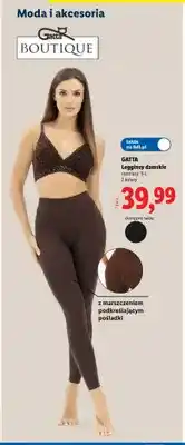 Lidl Legginsy damskie Gatta oferta