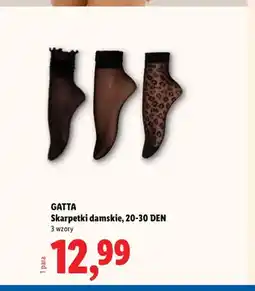 Lidl Skarpetki damskie 20-30 DEN Gatta oferta