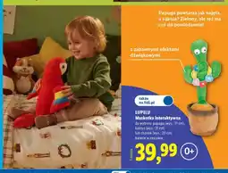 Lidl Maskotka interaktywna papuga wys. 31 cm Lupilu oferta