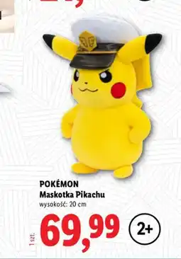 Lidl Maskotka Pikachu 20 cm Pokémon oferta