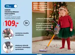 Lidl Zabawkowy odkurzacz bezprzewodowy Casdon oferta
