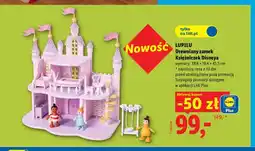 Lidl Drewniany zamek Księżniczek Disneya Lupilu oferta