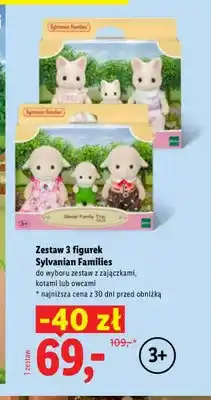 Lidl Zestaw 3 figurek z zajączkami Sylvanian Families oferta