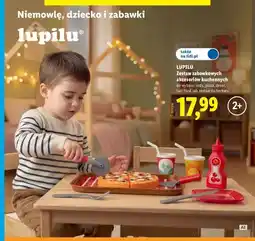 Lidl Zestaw zabawkowych akcesoriów kuchennych lody Lupilu oferta