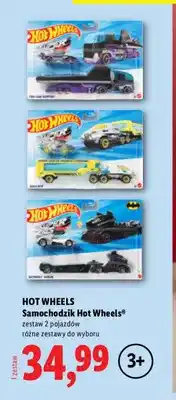 Lidl Samochodzik Hot Wheels zestaw 2 pojazdów oferta