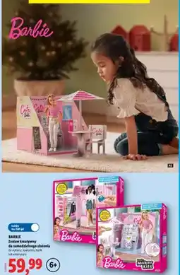 Lidl Zestaw kreatywny do samodzielnego złożenia kawiarnia Barbie oferta