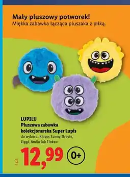 Lidl Pluszowa zabawka kolekcjonerska Super Lupis Kippo Lupilu oferta