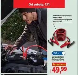 Lidl Kable rozruchowe typ 25 DIN 72553-25 Ultimate Speed oferta